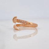 Nail Ring 2.45g / T7 1/4 Rose Gold 18K