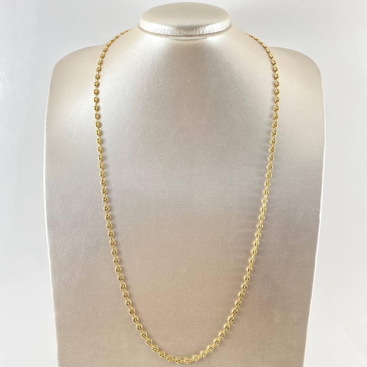 Cadena GC 7.75gr / 25 1/2 in / 3.7mm Oro Amarillo 18K