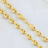 Cadena GC 6.7gr / 18 in / 4.3mm  Oro Amarillo 18K