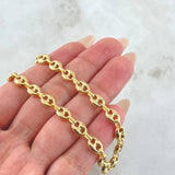 Cadena GC 7.65gr / 19 3/4 in / 4mm Oro Amarillo 18K ©