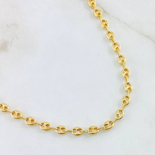 Cadena GC 10.95gr / 25 1/2 in / Oro Amarillo 18K
