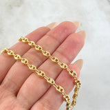 Cadena GC 10.95gr / 25 1/2 in / Oro Amarillo 18K