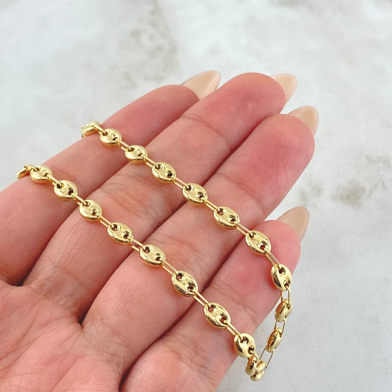 Cadena GC 9.55gr / 23 1/2 in / Oro Amarillo 18K