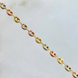 GC Chain 9gr / 23 1/2 in / Three 18K Golds