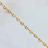 Cadena GC 10.5gr / 27 1/2 in / Tres Oros 18K