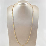 Cadena GC 10.5gr / 27 1/2 in / Tres Oros 18K