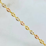 Cadena GC 7.05gr / 17 3/4 in / Tres Oros 18K