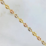 GC Chain 4.9gr / 17 3/4 in / Three 18K Golds