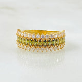 Anillo Churumbela Carril Tupido 3.7gr / T5 3/4 / Oro Amarillo 18K *