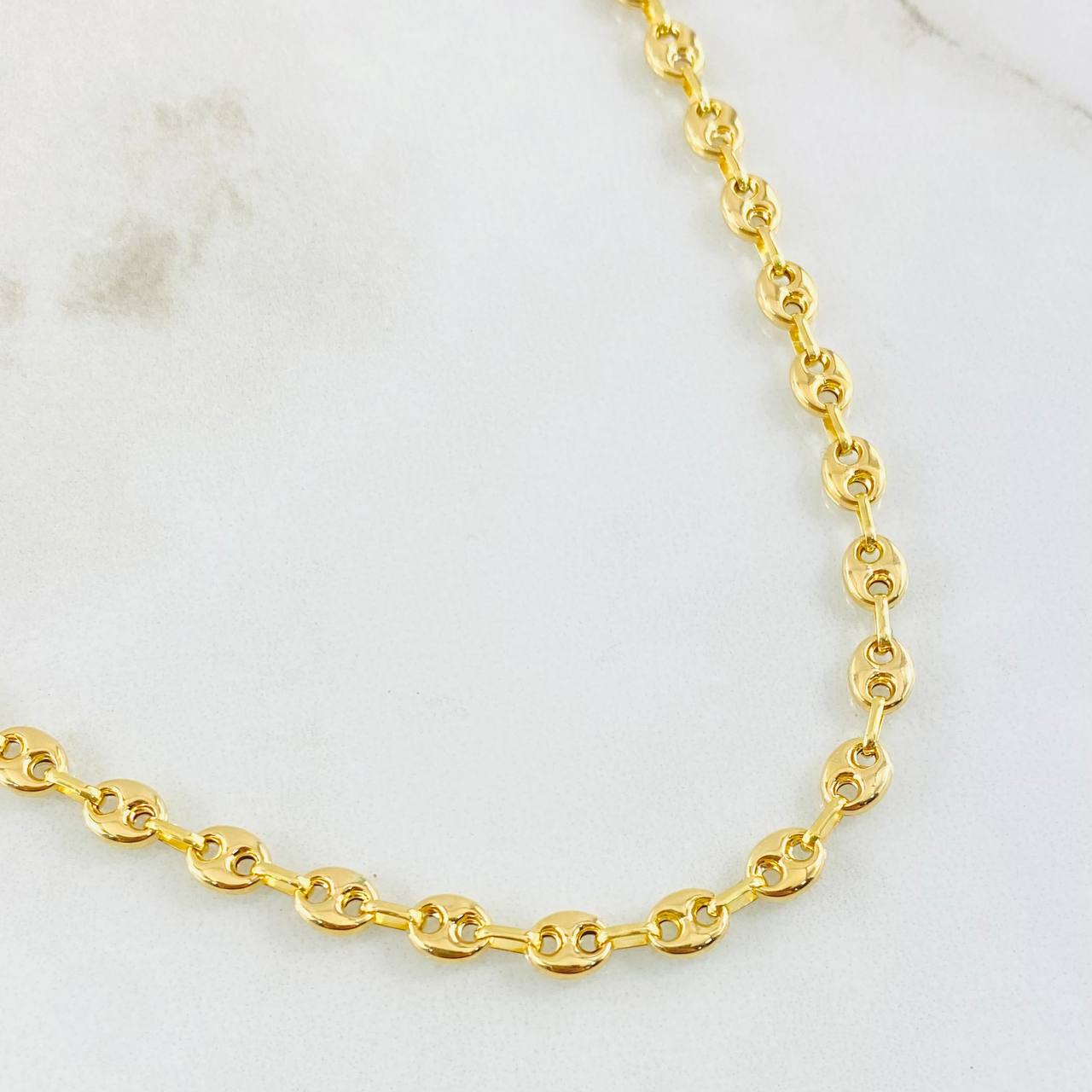 Cadena GC 7.3gr / 20 in / 4.4mm Oro Amarillo 18K !