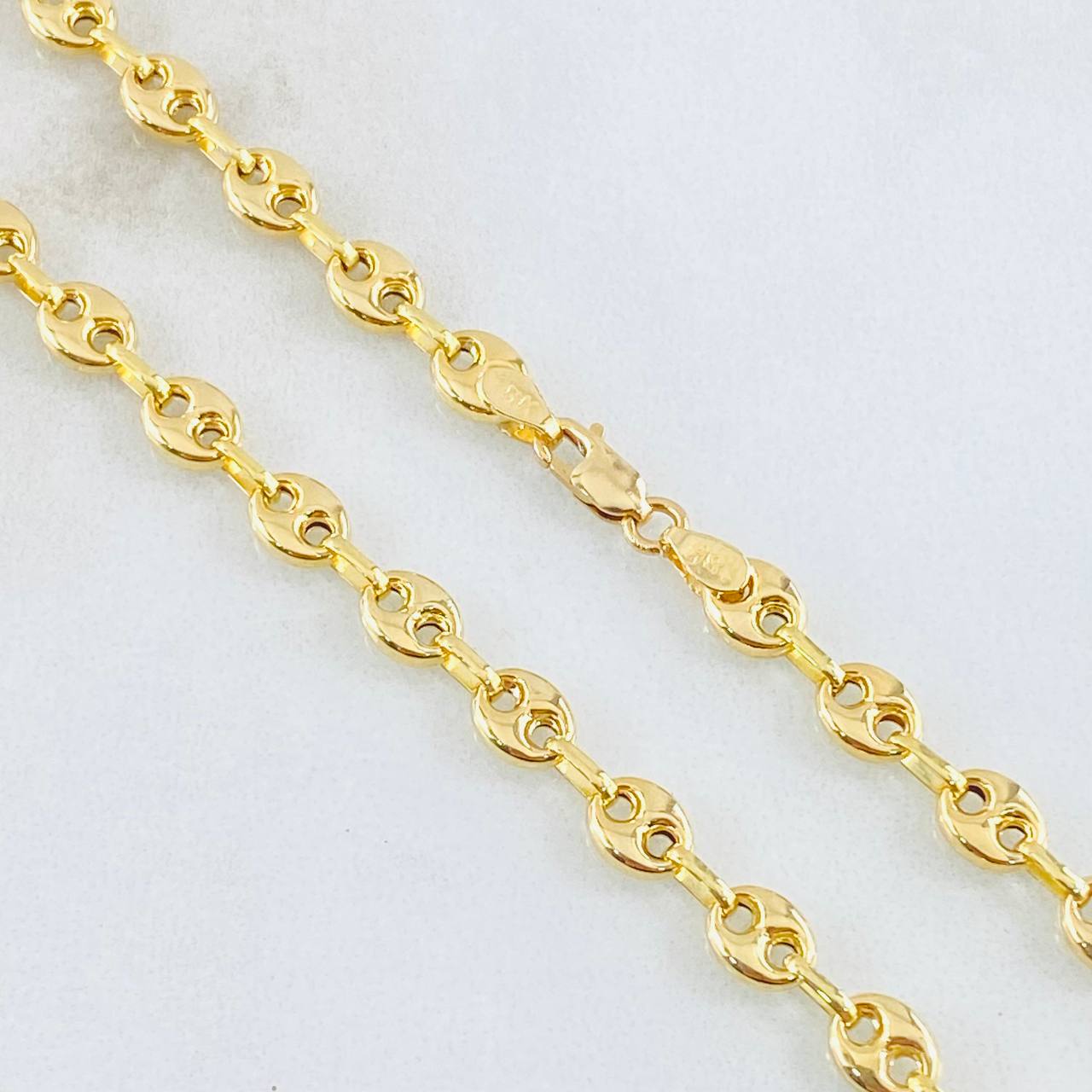 Cadena GC 7.3gr / 20 in / 4.4mm Oro Amarillo 18K !