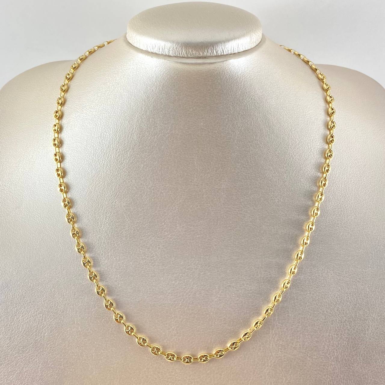 Cadena GC 7.3gr / 20 in / 4.4mm Oro Amarillo 18K !