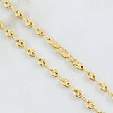 Cadena GC 7.45gr / 25 1/2 in / Oro Amarillo 18K
