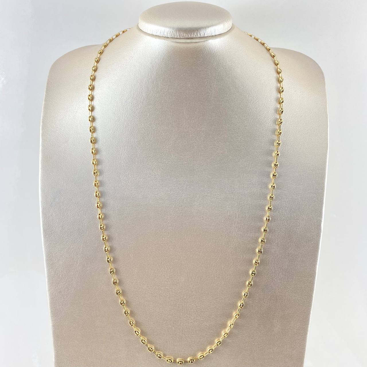 Cadena GC 7.45gr / 25 1/2 in / Oro Amarillo 18K