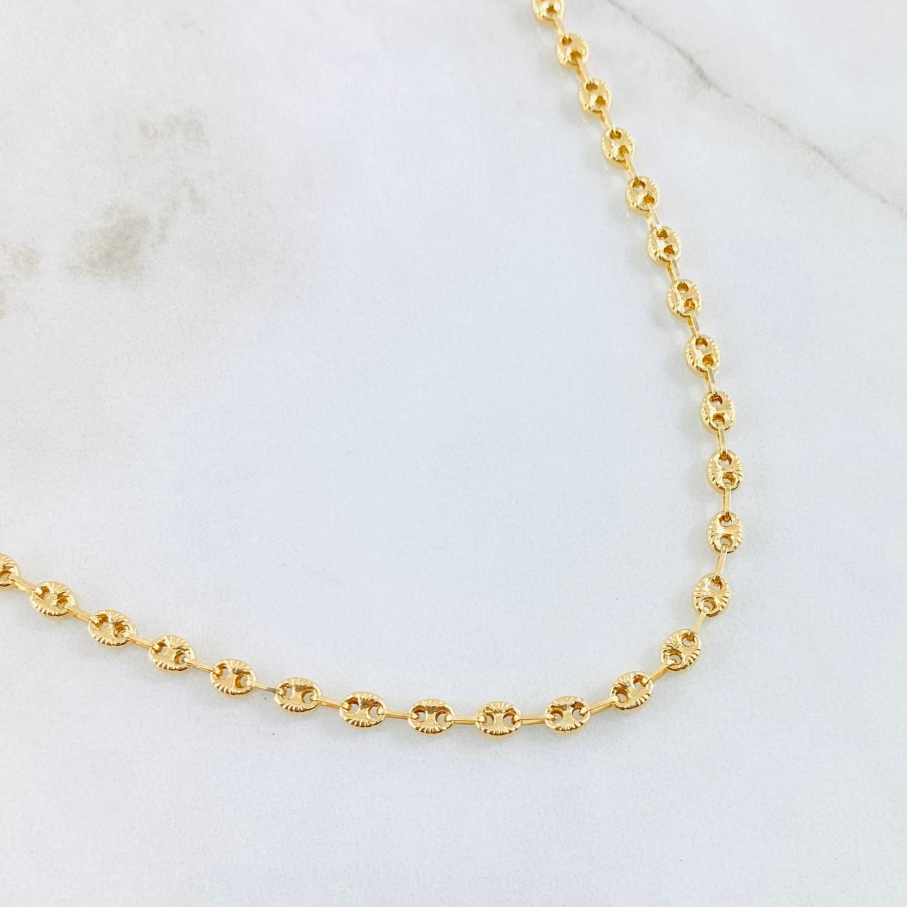 Cadena GC 8.05gr / 25 1/2 in / Oro Amarillo 18K