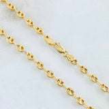 Cadena GC 8.05gr / 25 1/2 in / Oro Amarillo 18K