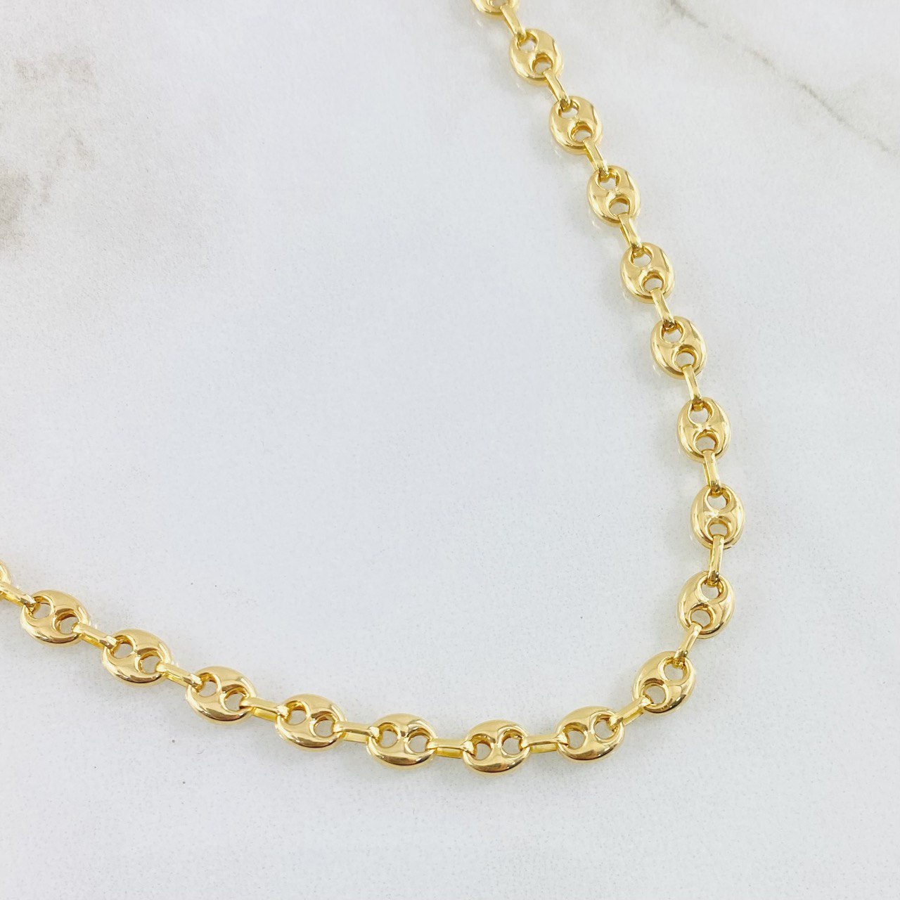 Cadena GC 7.05gr / 15 3/4 in / Oro Amarillo 18K