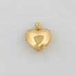 Dije Relicario Corazón 2.65g / 3/4 in Oro Amarillo 18K