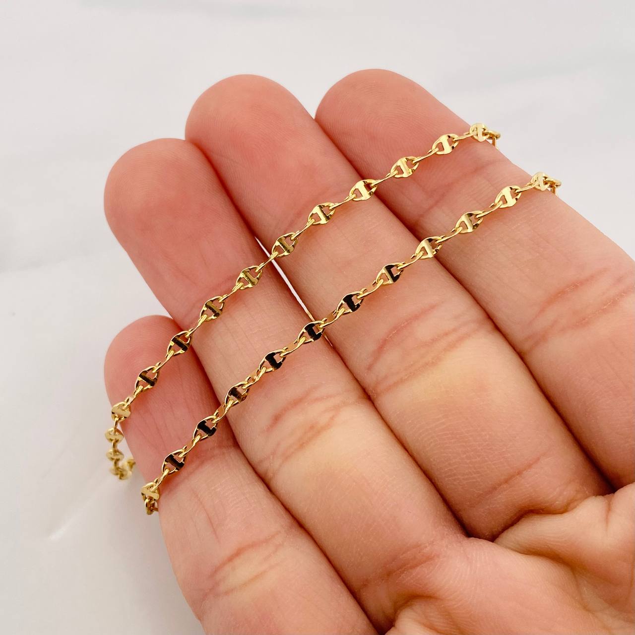 Mariner Chain 2.3g / 18 in / 2.2mm 18K Yellow Gold