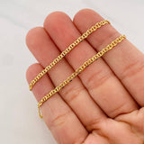 Flat Mariner Chain 2.9g / 20 in / 2.5mm 18K Yellow Gold