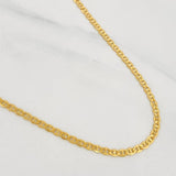 Flat Mariner Chain 2.9g / 20 in / 2.5mm 18K Yellow Gold