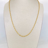 Mariner Chain 2.3g / 18 in / 2.2mm 18K Yellow Gold