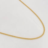 Mini Cuban Links 2g / 24 in / 1.4mm 18K Yellow Gold