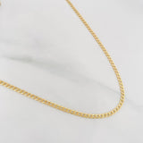 Cuban Links 2.45g / 24 in / 2.2mm Yellow Gold 18K