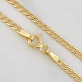 Cuban Links 2.4g / 24 in / 2.3mm Yellow Gold 18K