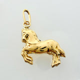 Dije Caballo 0.8gr / 3/4 in / Oro Amarillo 18K