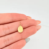 Dije Grano De Cafe 0.3gr / 1/2 in / Oro Amarillo 18K