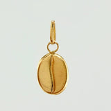 Dije Grano De Cafe 0.3gr / 1/2 in / Oro Amarillo 18K
