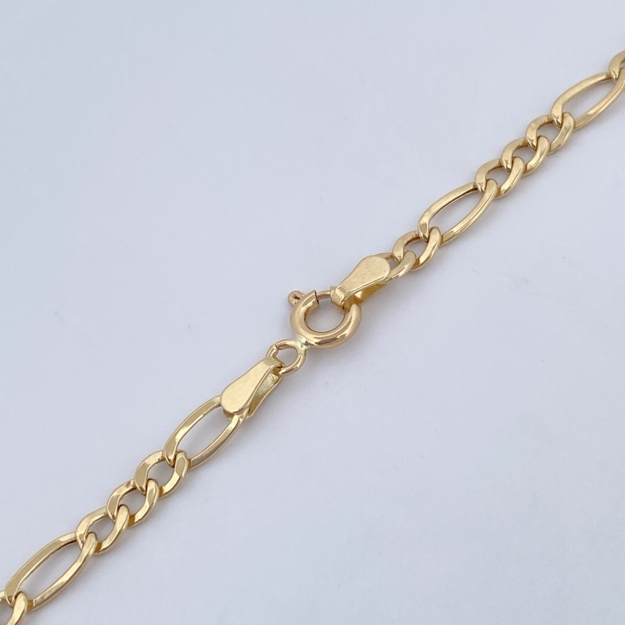Figaro Chain 3.7gr / 20 1/2 in / 18K Gold +1 &