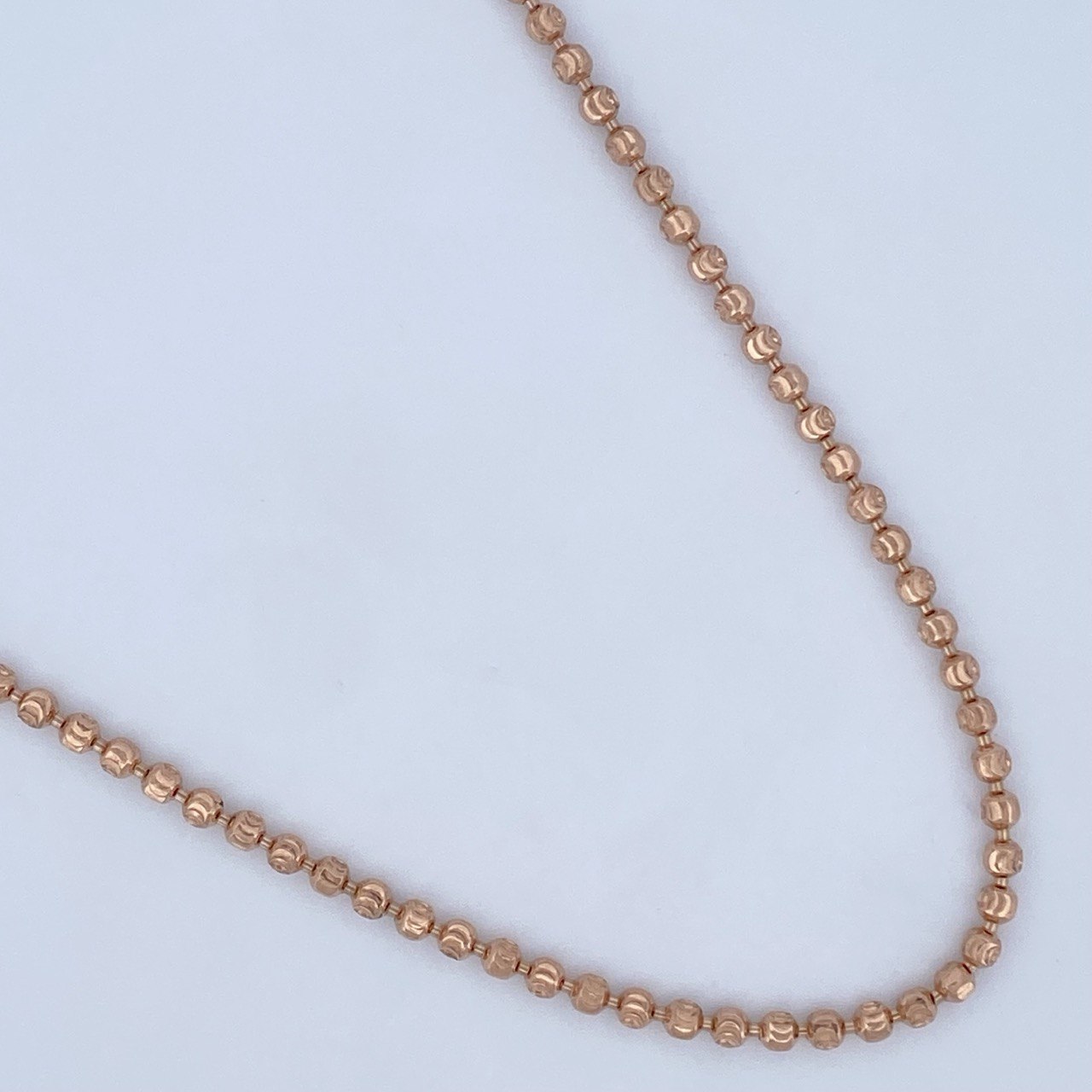 Military Crescent Chain 15.6gr / 20in / 18K Gold $