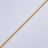 Pulso Chino 1.15gr / 18cm / +1 Oro 18K &