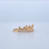 Tiara Ring Punteada 1.75gr / Size 6 1/2 / 18K Gold