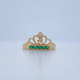 Tiara Ring 15s 1.6gr / Size 7 / 18K Yellow Gold &