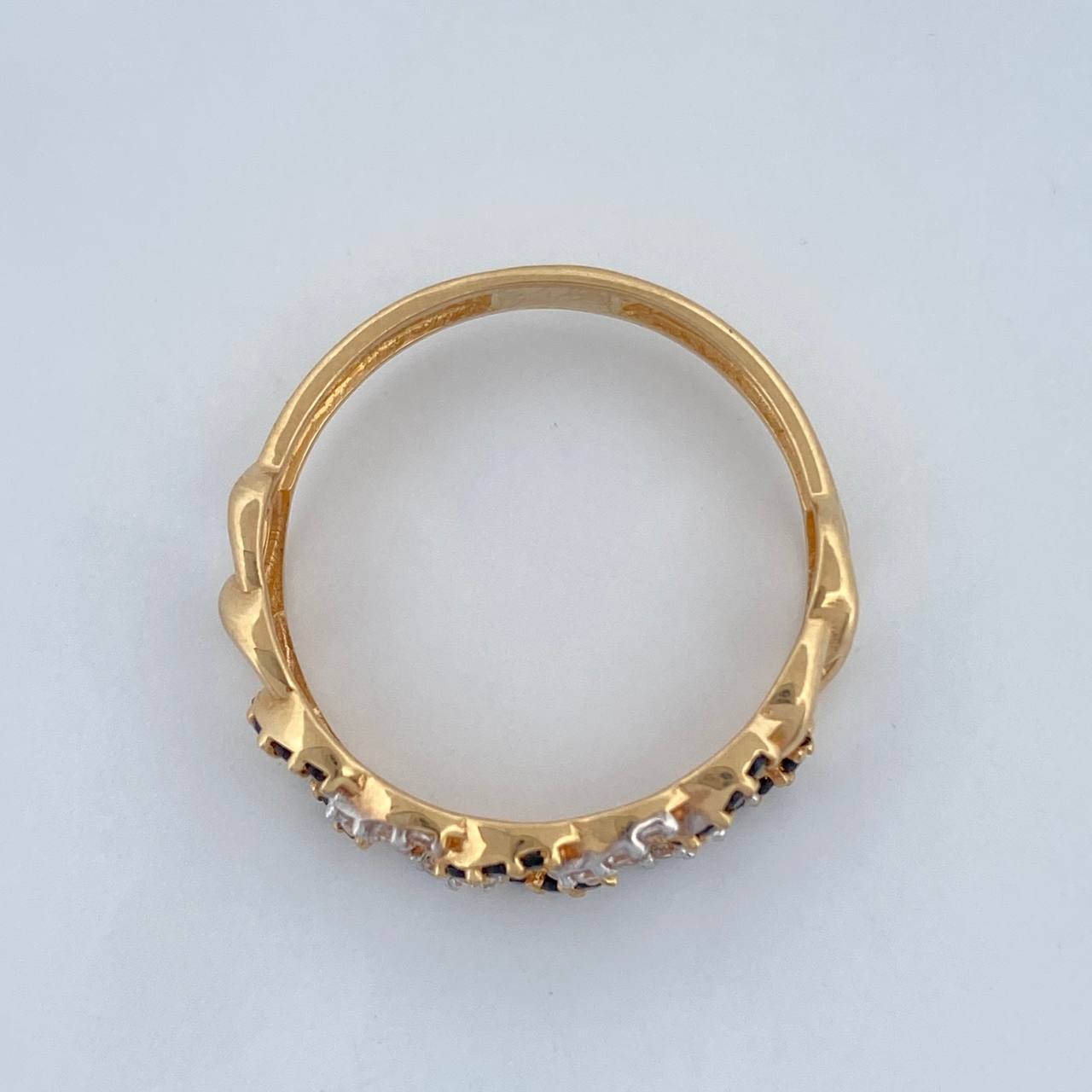 Chain Ring 2.3gr / Size 7 / 18K Gold