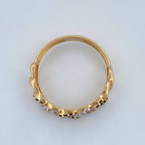 Chain Ring 2.3gr / Size 7 / 18K Gold