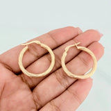 Candongas Mary 2.1 g / 1 in Oro Amarillo 18K