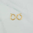 Candongas Jass 0.9gr / 1/2 in / Oro Amarillo 18K &