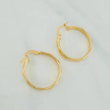 Candongas Nia 2.4gr / 3cm / Oro Amarillo 18K $