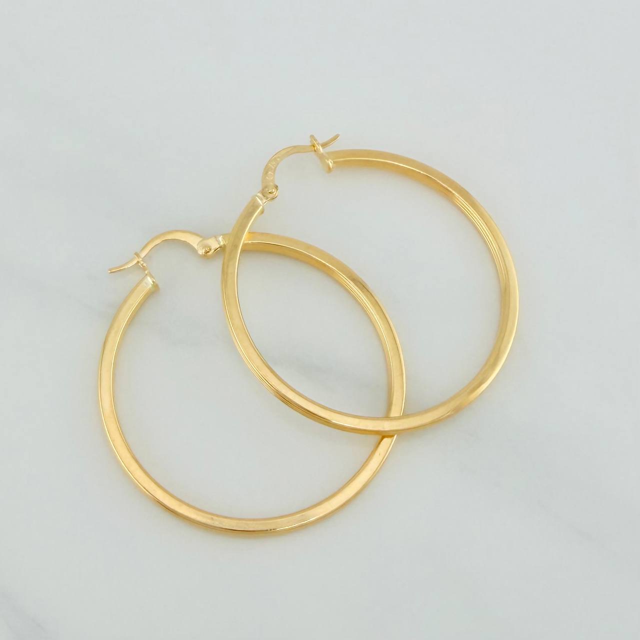 Candongas Miku 2.3gr / 4cm / Oro Amarillo 18K $