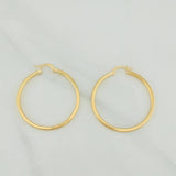 Candongas Miku 2.3gr / 4cm / Oro Amarillo 18K $