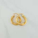 Candongas Gala 3.65gr / 2.5cm / Oro Amarillo 18K $