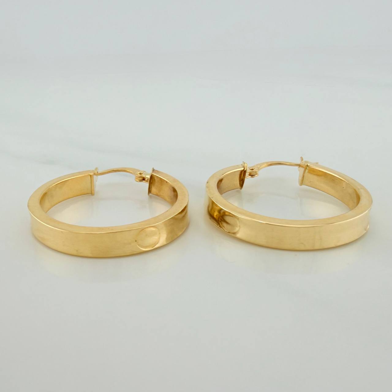 Candongas Tornillo 3.75gr / 2.8cm / Oro Amarillo 18K $