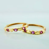 Candongas Aro Corazones 2.4gr / 1.8cm / Oro Amarillo 18K $