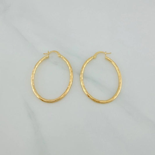 Candongas Sandra 2gr / 3.6cm / Oro Amarillo 18K $