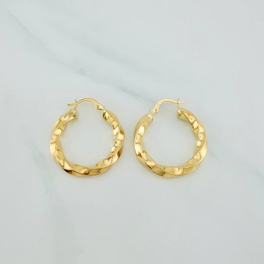 Candongas Lulu 2.65gr / 2.5cm / Oro Amarillo 18K $