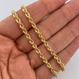 Rope Chain 6.7gr / 19.7in / 18K Gold +3 $